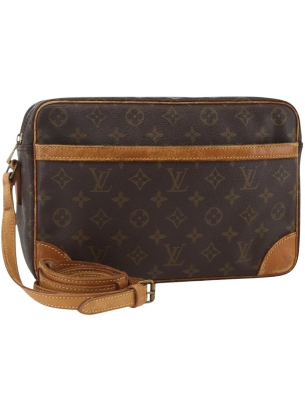 LOUIS VUITTON Monogram Trocadero 27 Shoulder Bag M51274